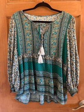 Zaful Boho Blouse size XL 12-14